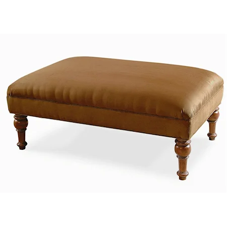 Upholstered Cocktail Ottoman